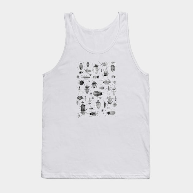 Ink Beetles and Bugs Tank Top by NicSquirrell